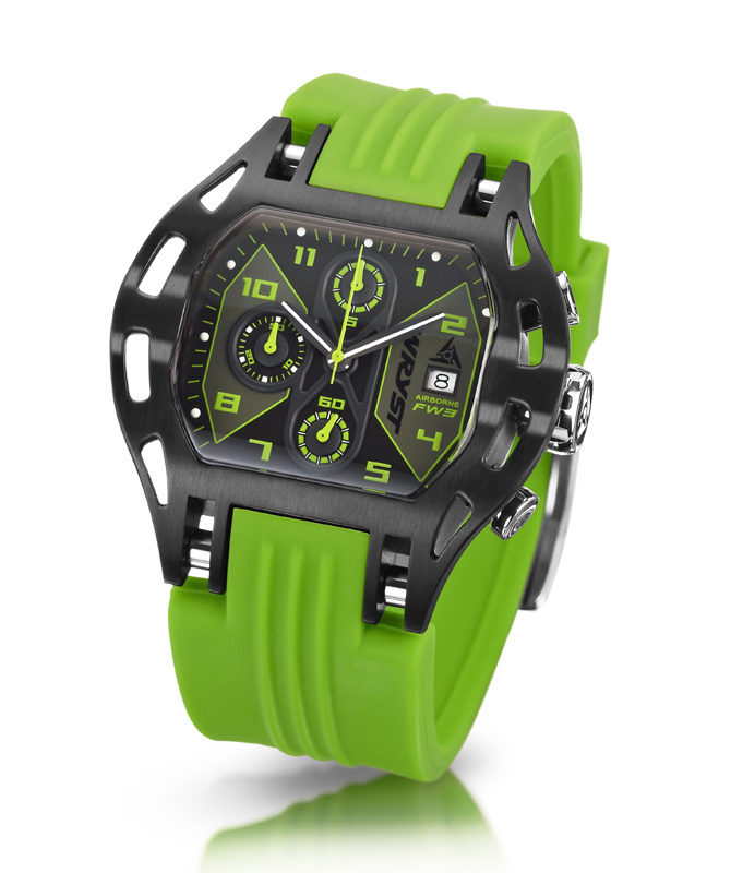 Green mens watch Wryst PH3