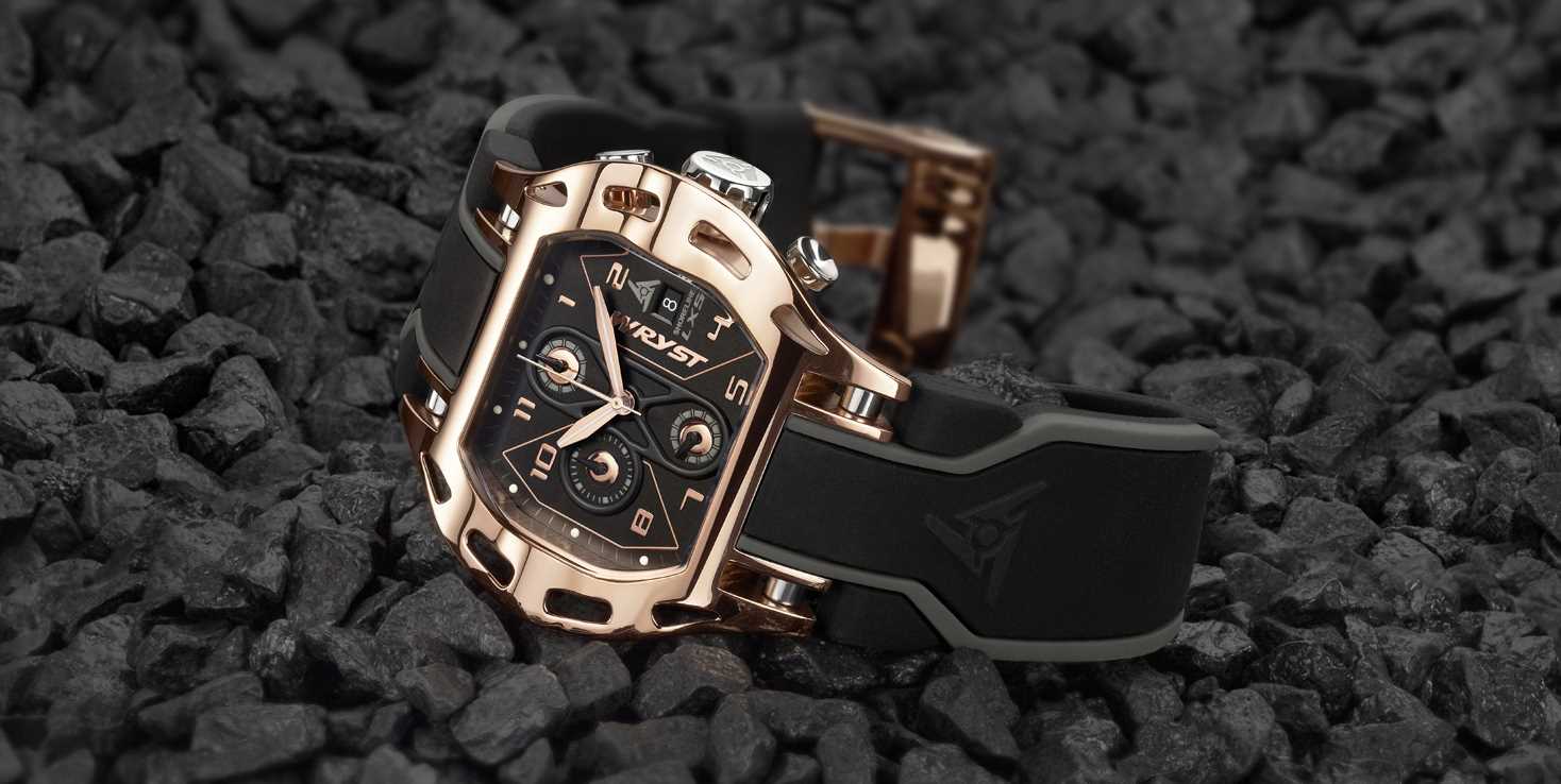 Luxury Rose Gold Sport Watch Wryst Shoreline LX5